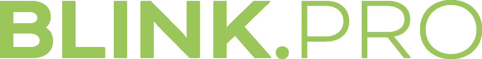 BLINKPRO_green text only