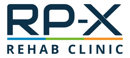 RP-X Rehab Clinic Logo - Blue