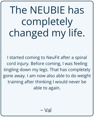 The NEUBIE has completely changed my life. - white
