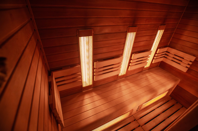 An image of an infrared sauna representing how they work